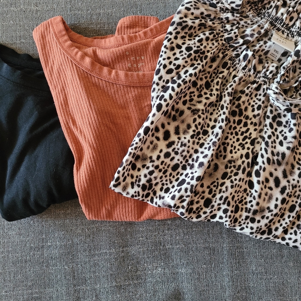 A New Day shirts Sz XXL and 2X